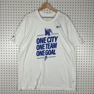 Nike 1 Cent Memphis Tigers Shirt XXL NWT White One City One Team Penny Hardaway